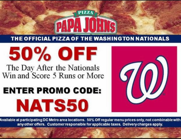 papa johns coupons dc